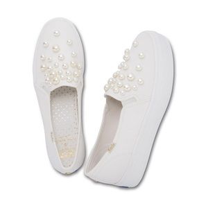 Keds x Kate Spade Pearl Slip Ons